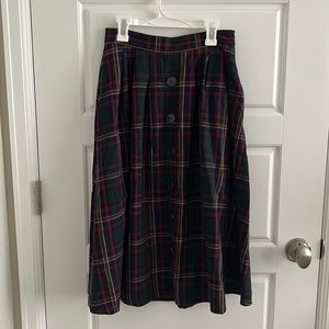 ModCloth prep school plaid skirt